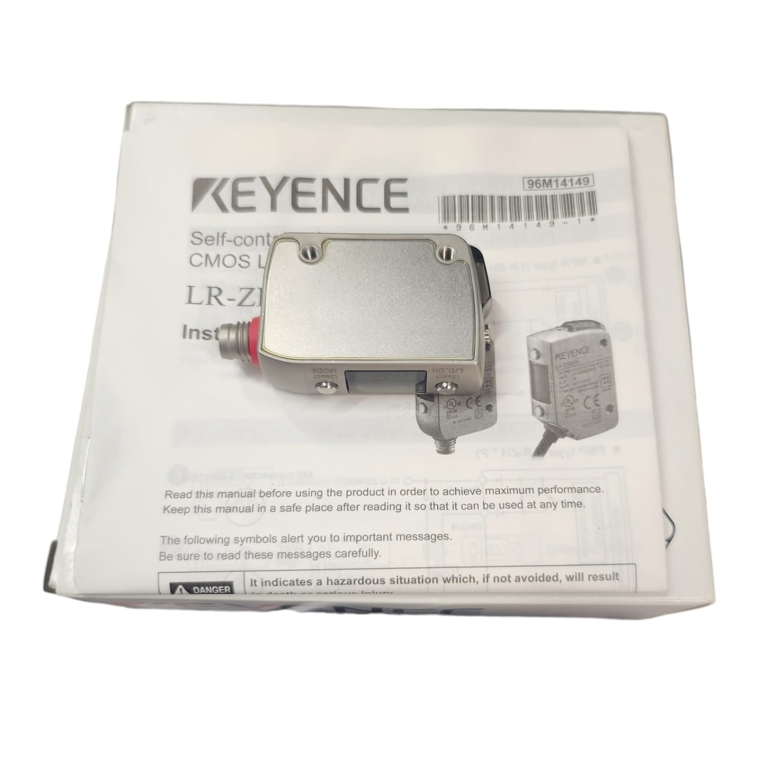Keyence LR-ZH500CP Sensor láser