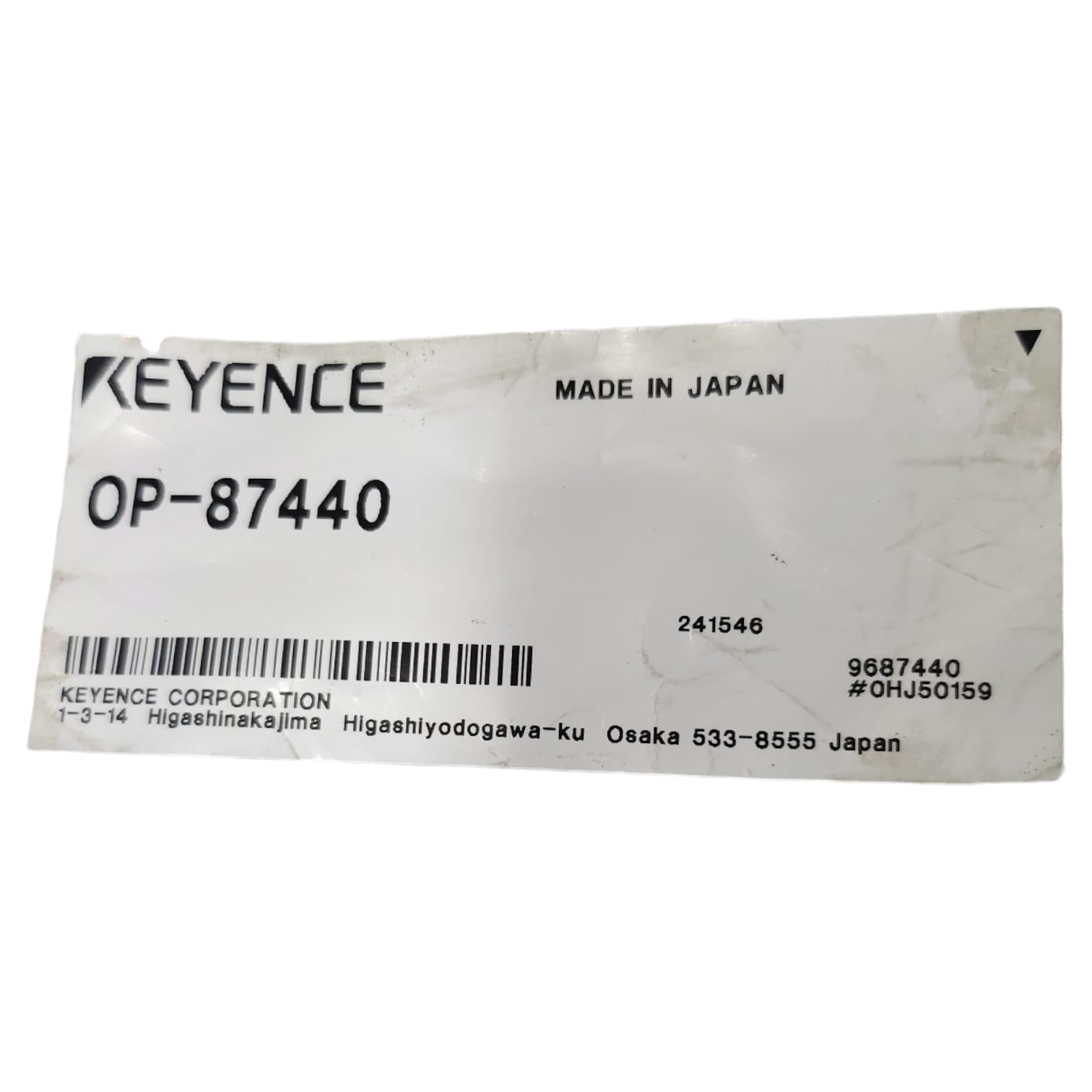 Keyence OP-87440 Cable de alimentación