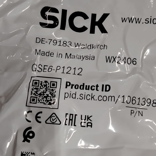 SICK GSE6-P1212 Sensor fotoeléctrico de barrera