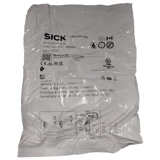 SICK GSE6-P1212 Sensor fotoeléctrico de barrera