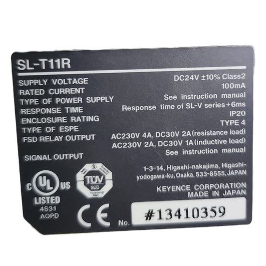 Keyence SL-T11R modulo amplificador