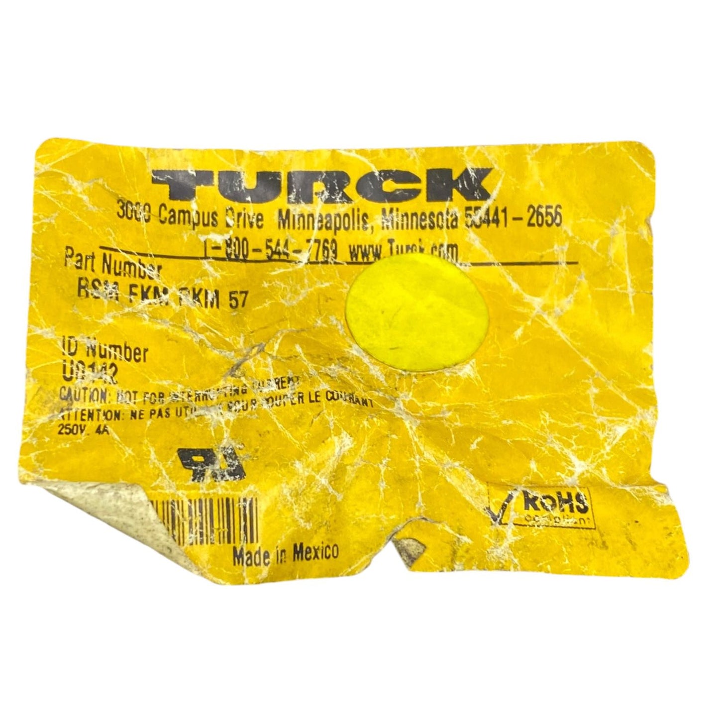 Turck rsm-fkm-rkm57 Conector