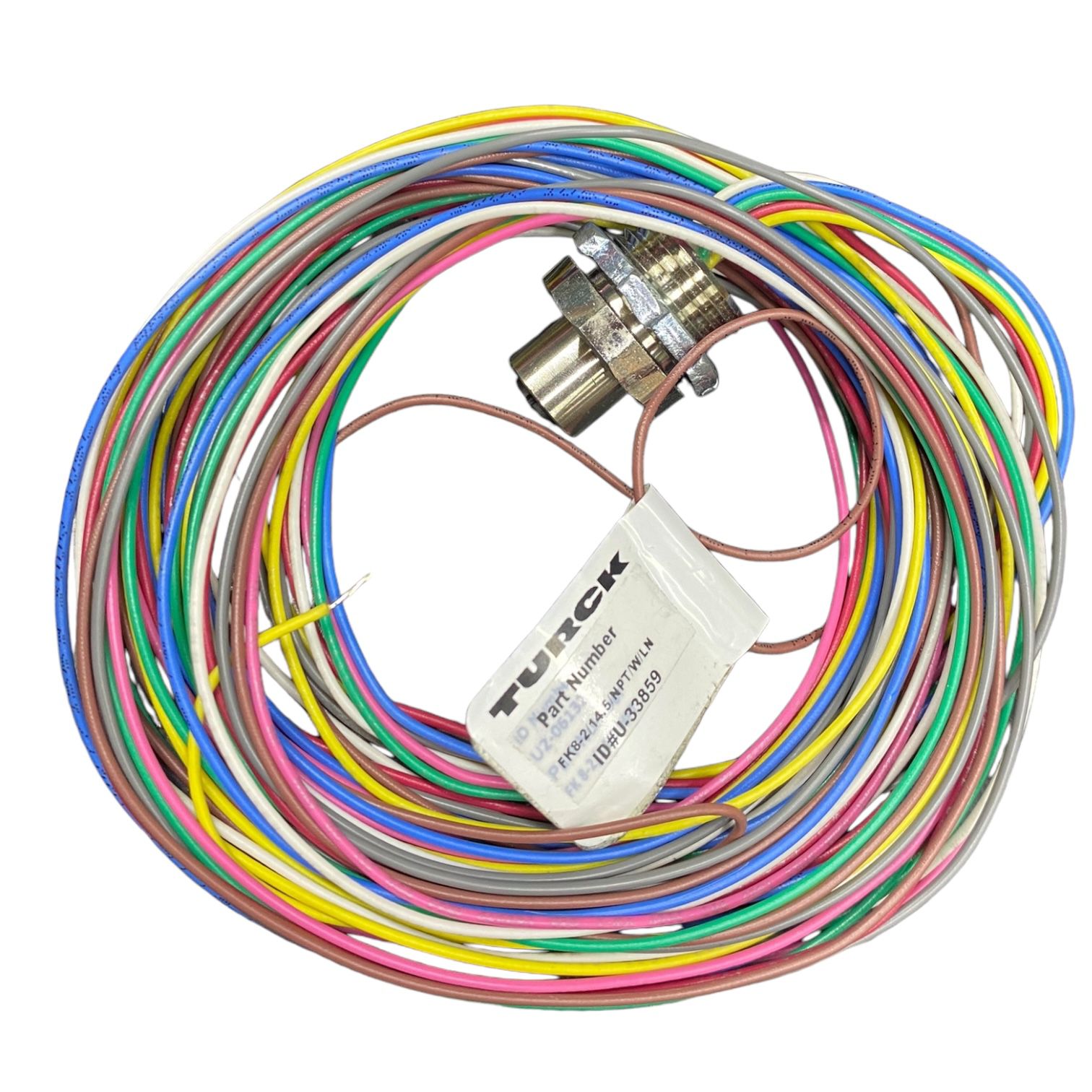 Turck Fk 8-2/14.5/npt W/ln Conector Hembra