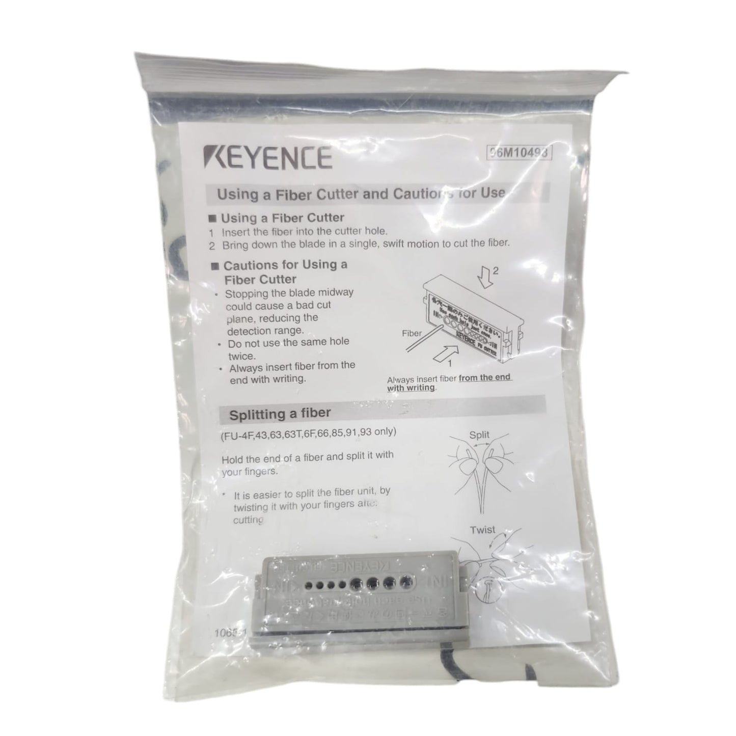 Keyence  FU-6F Unidad de fibra reflectante