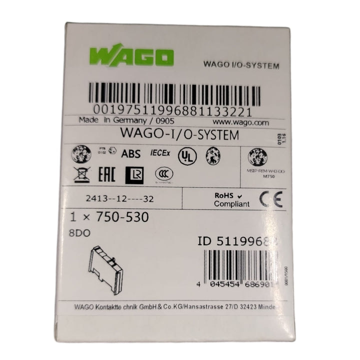 WAGO 750-530 Salida digital de 8 canales