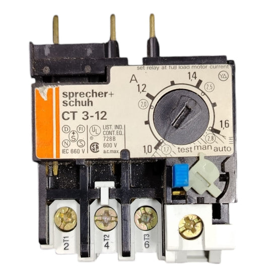 SPRECHER+SCHUH CT 3-12 Relevador