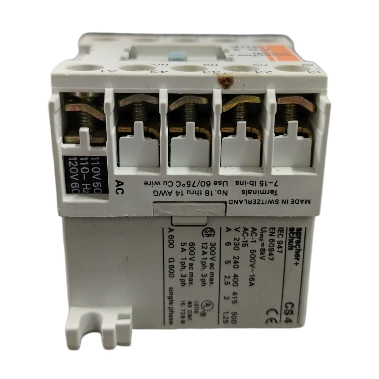 SPRECHER+SCHUH CS 4-40E Bloque terminal