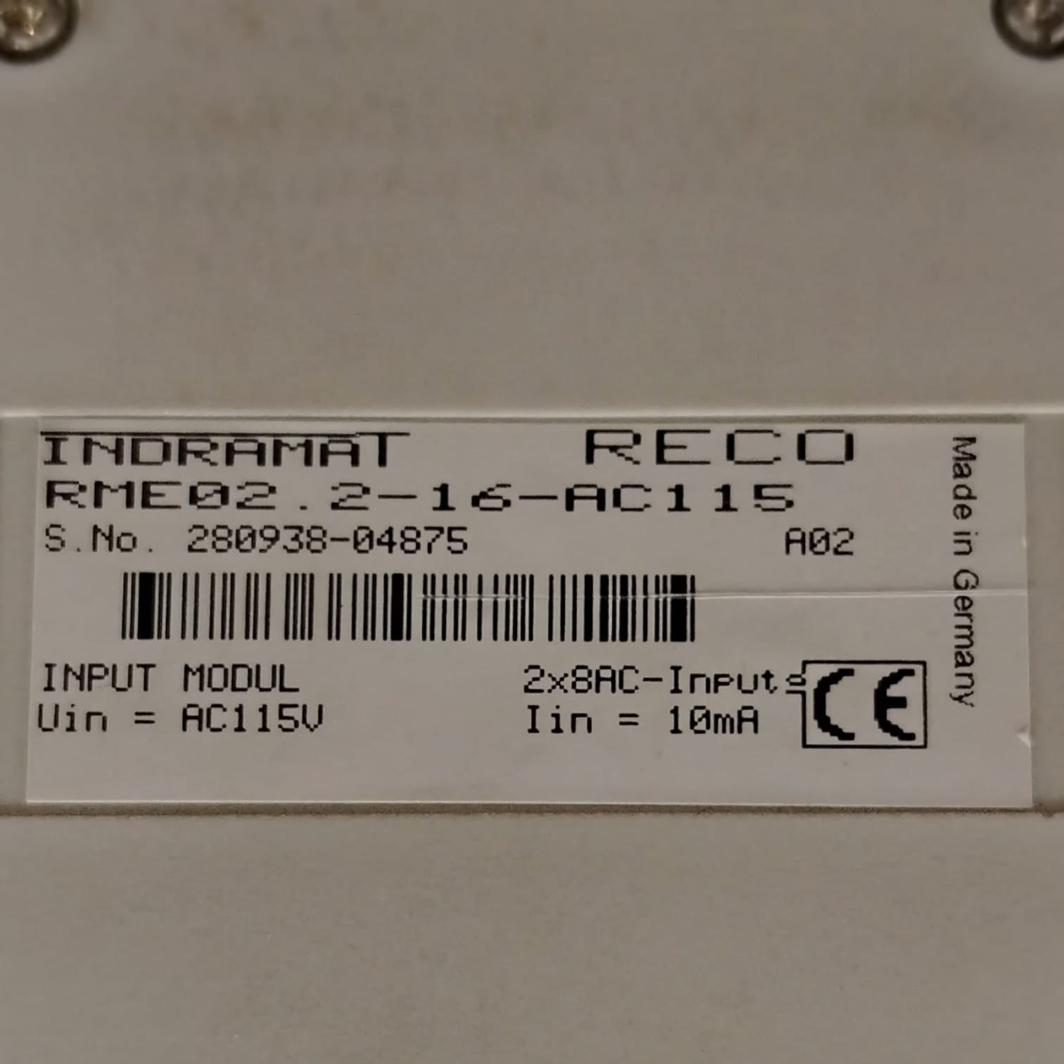 REXROTH RME02.2-16-AC115 Módulo de salida