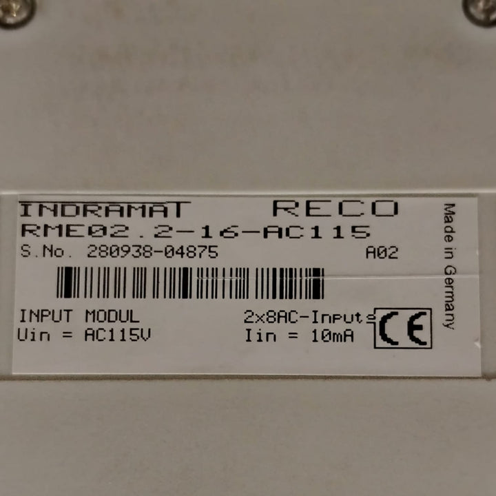 REXROTH RME02.2-16-AC115 Módulo de salida