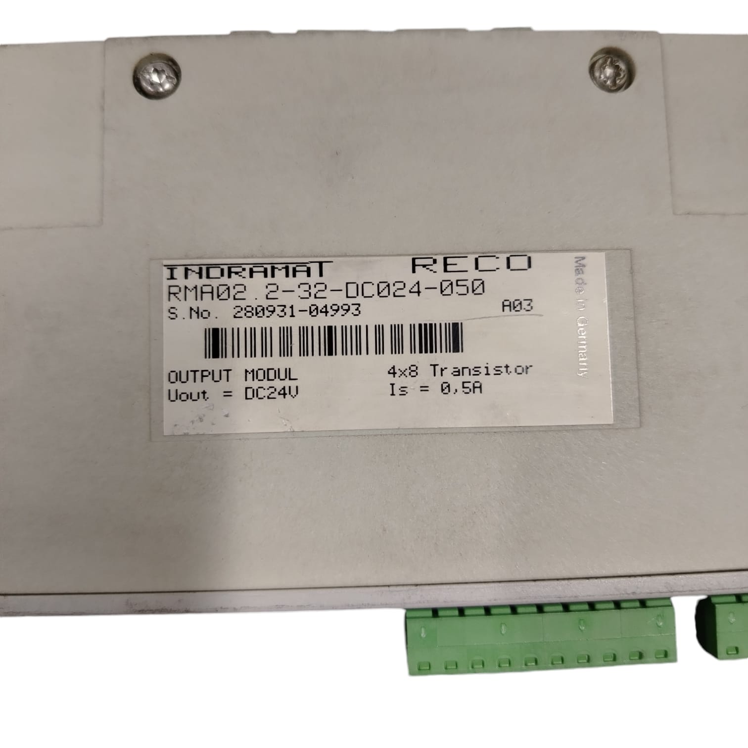 REXROTH RMA02.2-32-DC024-050 Módulo de salida digital