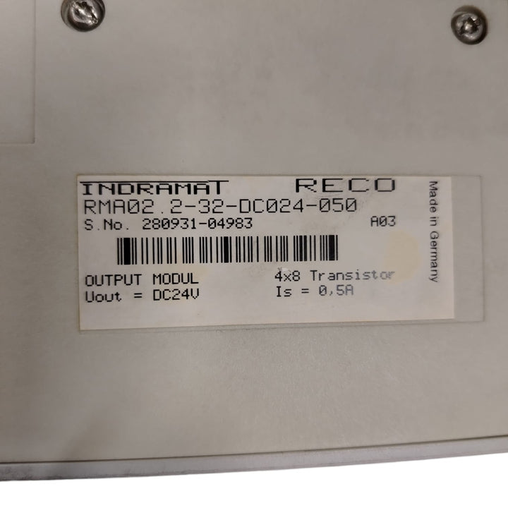 REXROTH RMA02.2-32-DC024-050 Módulo de salida digital