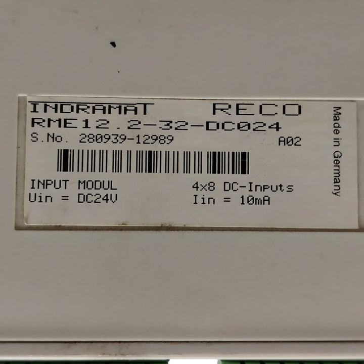 REXROTH RME12.2-32-DC024 Módulo de entrada