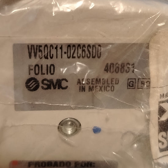 SMC VV5QC11-02C6SD0 Montaje en placa base