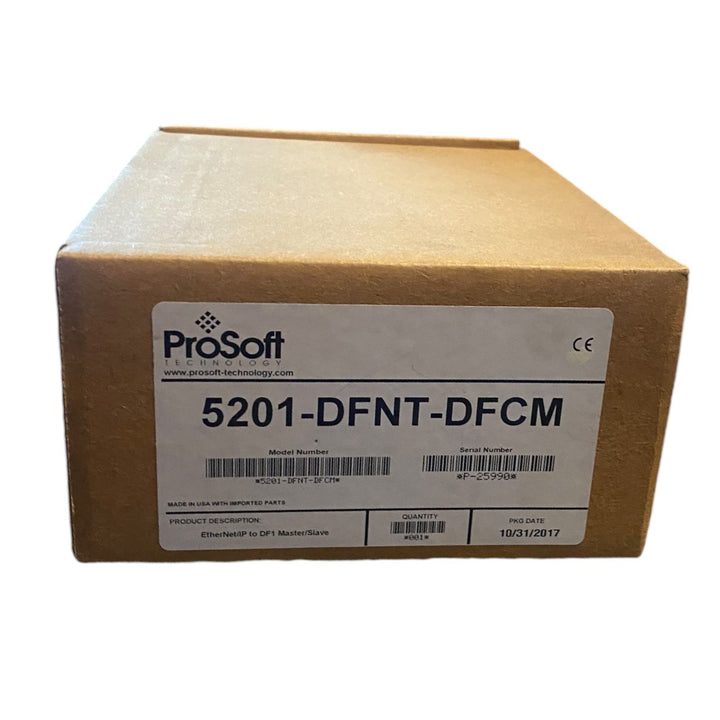 Prosoft 5201-dfnt-dfcm Ethernet/ip To Df1 Master/slave