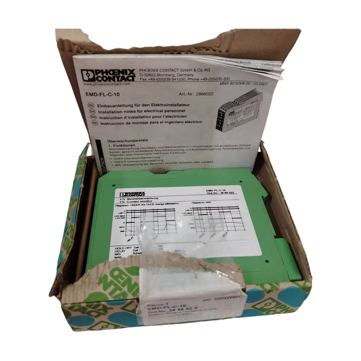 PHOENIX CONTACT EMD-FL-C-10 Relevador de control