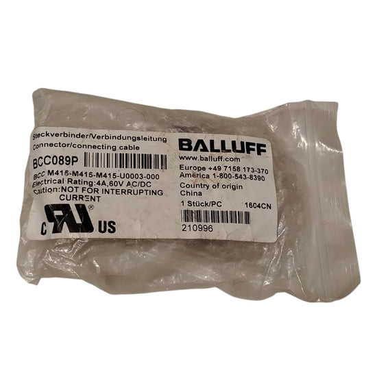 BALLUFF BCC089P BCC M415-M415-M415-U0003-000 Conector T