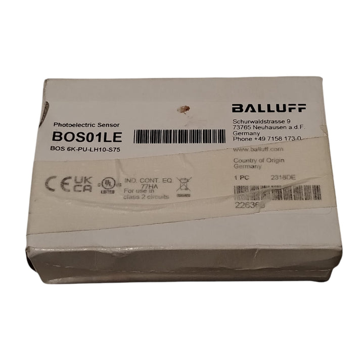 BALLUFF BOS01LE BOS 6K-PU-LH10-S75 Sensor fotoeléctrico