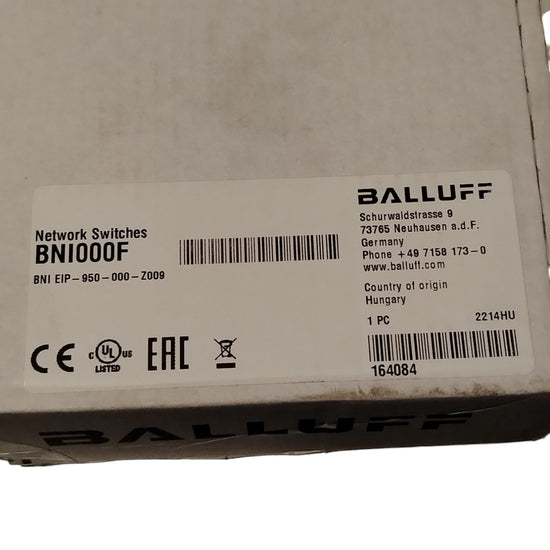 BALLUFF BNI00F BNI EIP-950-000-Z009 Switch