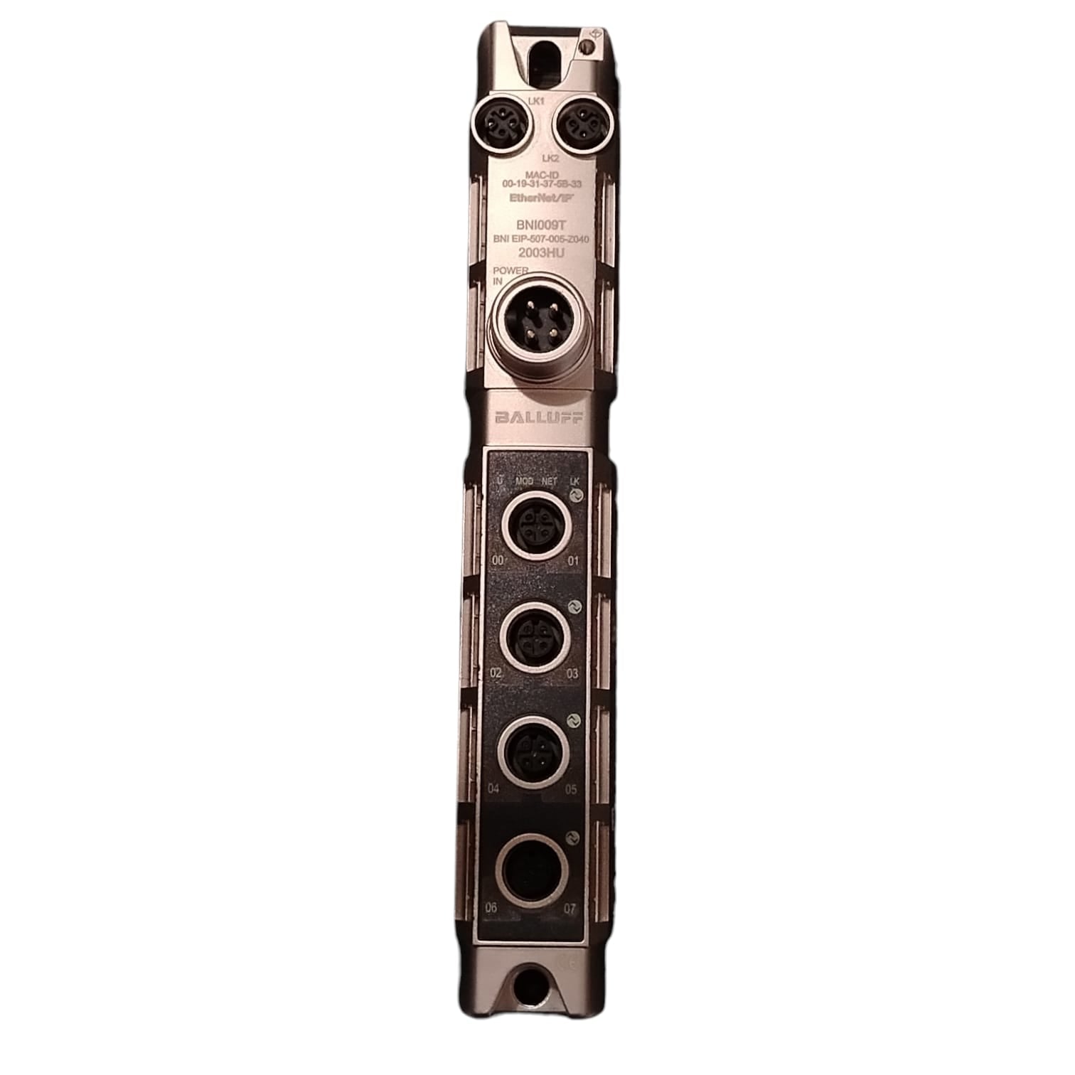 BALLUFF BNI009T BNI EIP-507-005-Z040 Módulo de red para Ethernet/IP