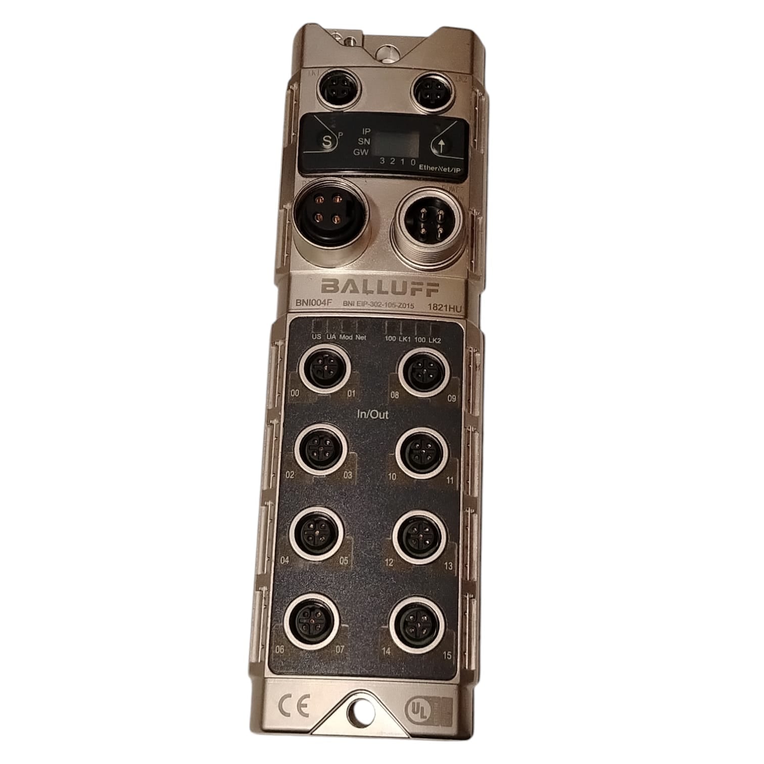 BALLUFF BNI004F BNI EIP-302-105-Z015 Módulo de red para Ethernet/IP