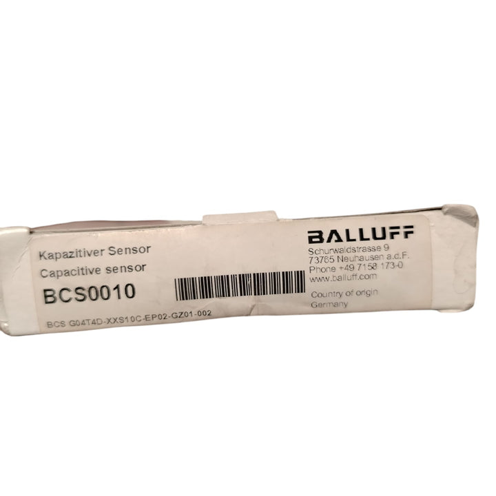 BALLUFF BCS0010 BCS G04T4D-XXS10C-EP02-GZ01-002 Sensor capacitivo