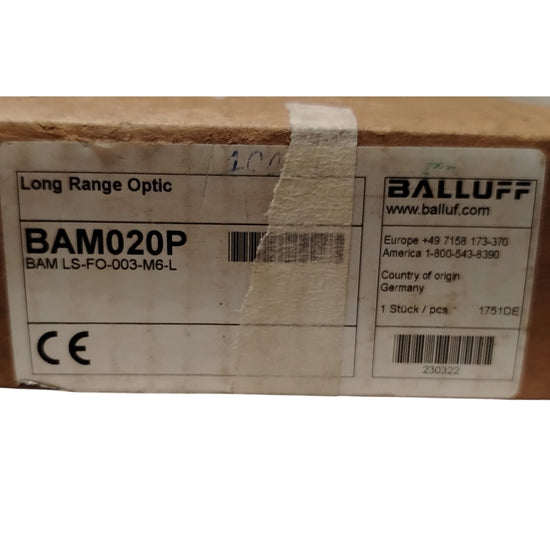 BALLUFF BAM LS-FO-003-M6-l BAM020P Lente superpuesta