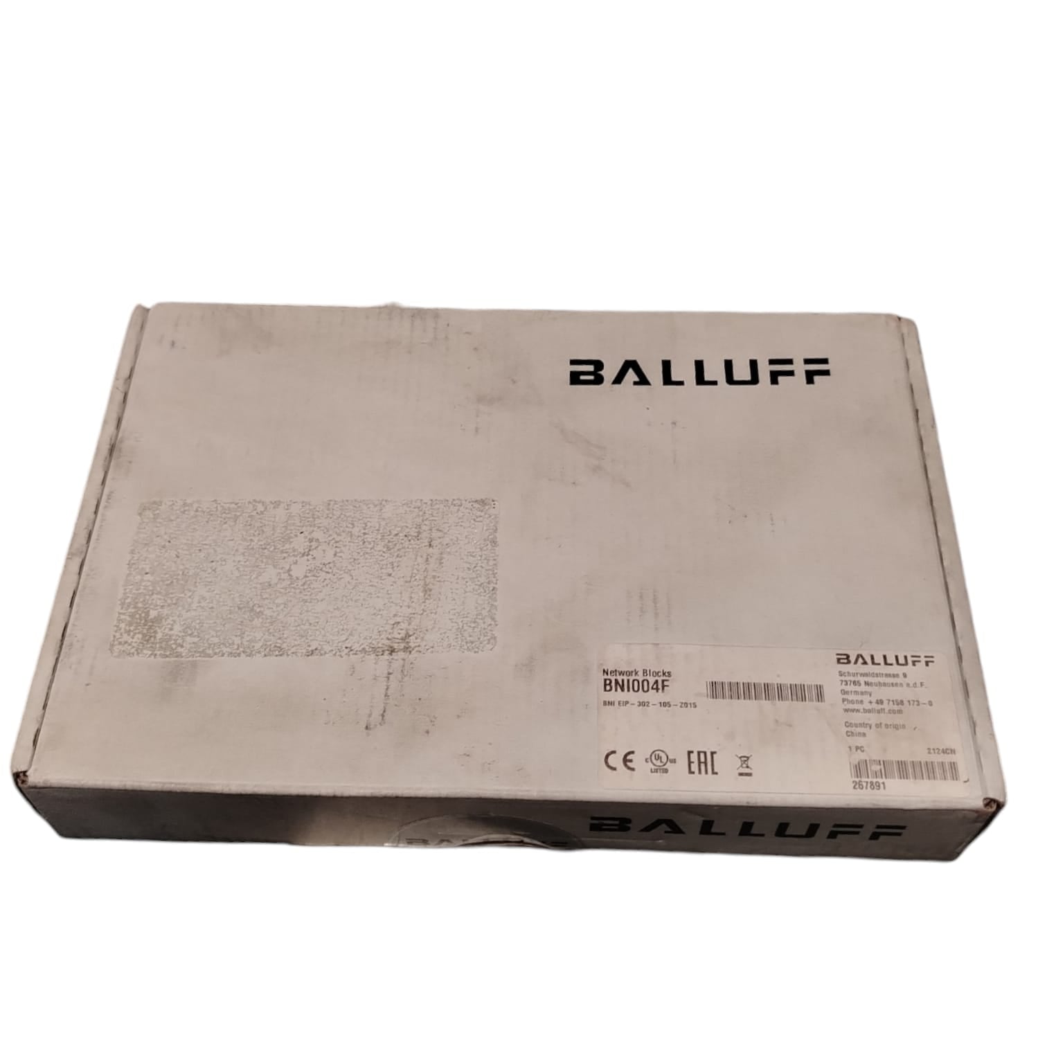 BALLUFF BNI004F BNI EIP-302-105-Z015 Módulo de red para Ethernet/IP