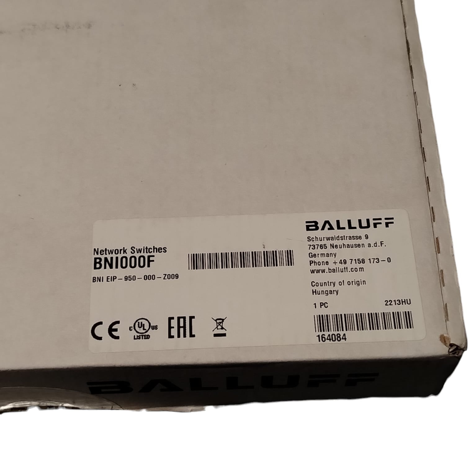 BALLUFF BNI00F BNI EIP-950-000-Z009 Switch