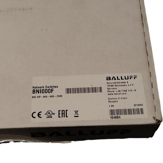 BALLUFF BNI00F BNI EIP-950-000-Z009 Switch