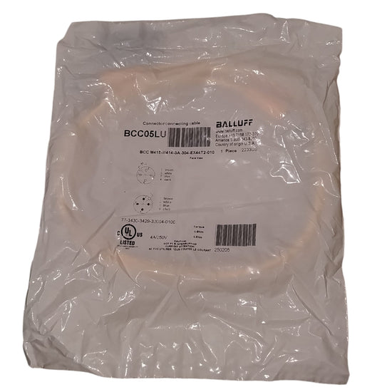 BALLUFF BCC05LU BCC M415-M414-3A-304-EX44T2-010 Cable de conexión