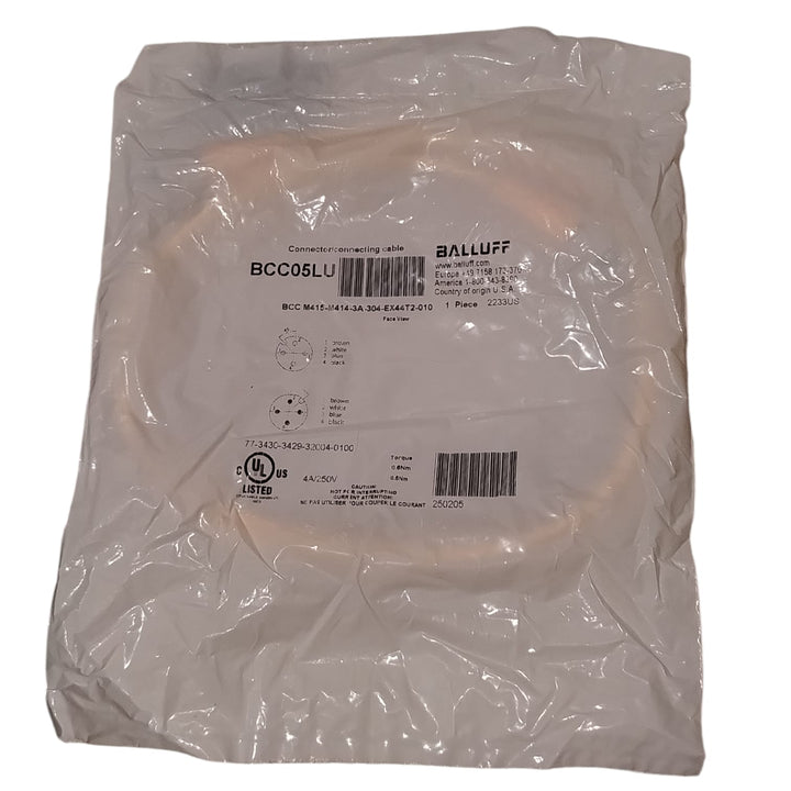 BALLUFF BCC05LU BCC M415-M414-3A-304-EX44T2-010 Cable de conexión