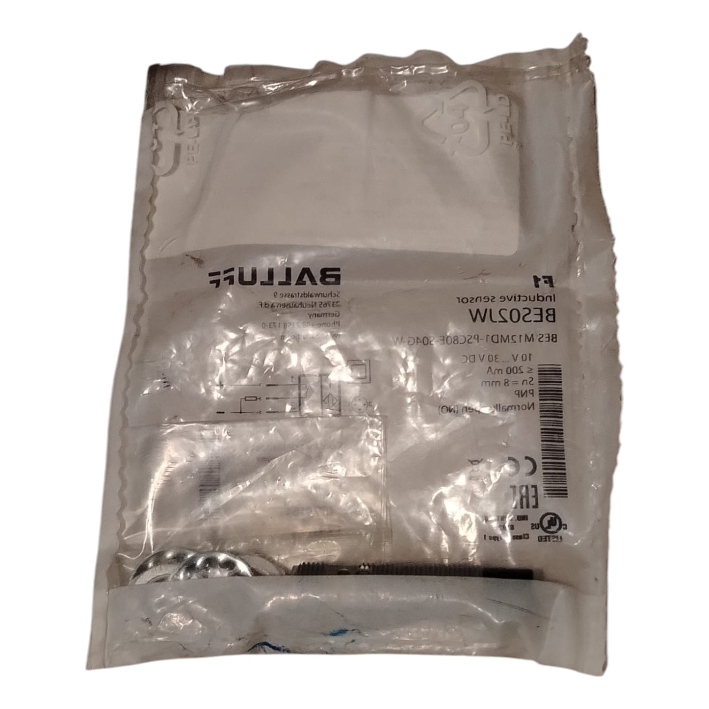 BALLUFF BES02JW BES M12MD1-PSC80E-S04G-W Sensor inductivo