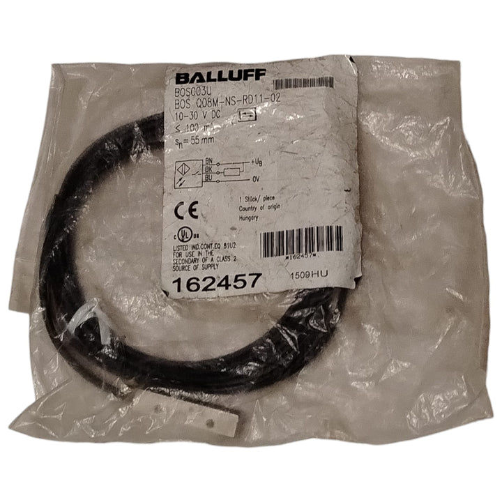 BALLUFF BOS003U BOS Q08M-NS-RD11-02 Sensor fotoeléctrico