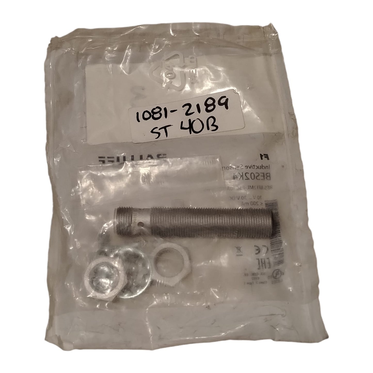 BALLUFF BES02K4 BES M12ML-PSC30A-S04G-W01 Sensor inductivo