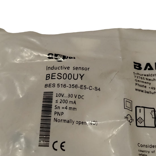 BALLUFF BES00UY BES 516-356-E5-C-S4 Sensor de proximidad