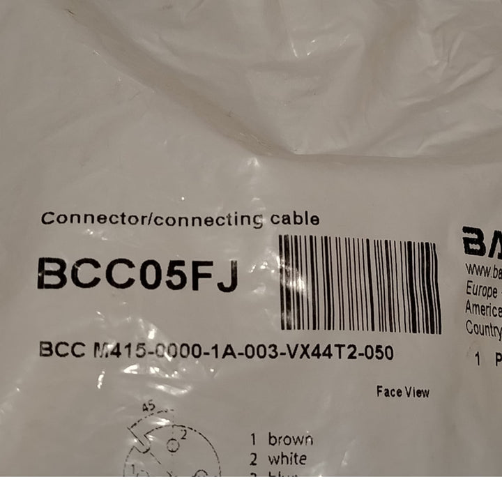 BALLUFF BCC05FJ BCC M415-0000-1A-003-VX44T2-050 Cable de conexión
