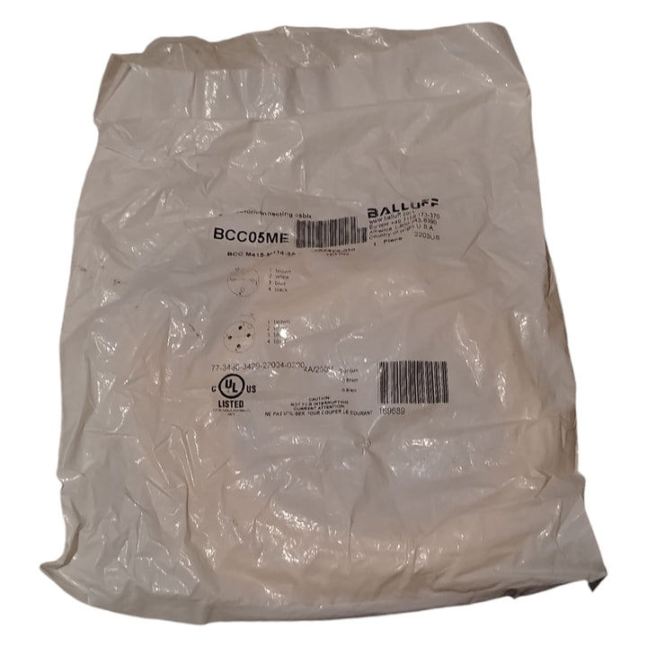 BALLUFF BCC05ME BCC M415-M414-3A-304-VX44T2-030 Cable de conexión