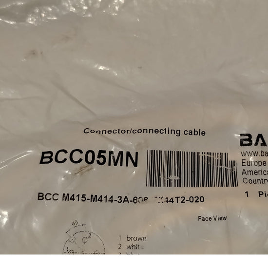 BALLUFF BCC05MN BCC M415-M414-3A-606-EX44T2-020 Cable de conexión