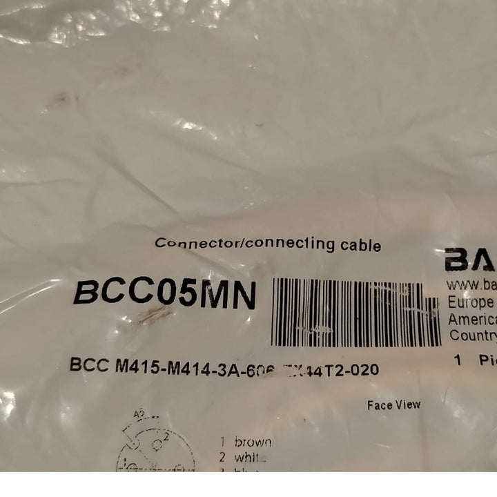 BALLUFF BCC05MN BCC M415-M414-3A-606-EX44T2-020 Cable de conexión