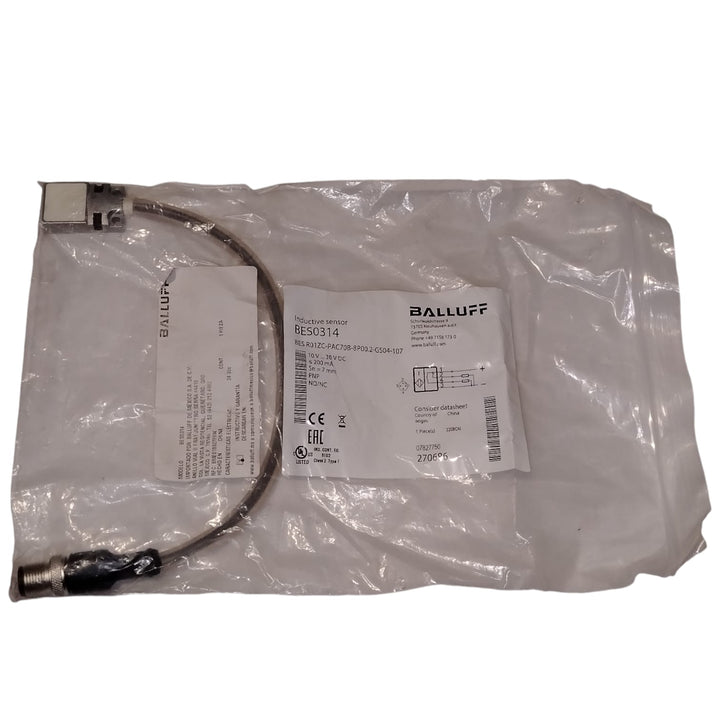BALLUFF BES0314 BES R01ZC-PAC70B-BP00.2-GS04-107 Sensor inductivo
