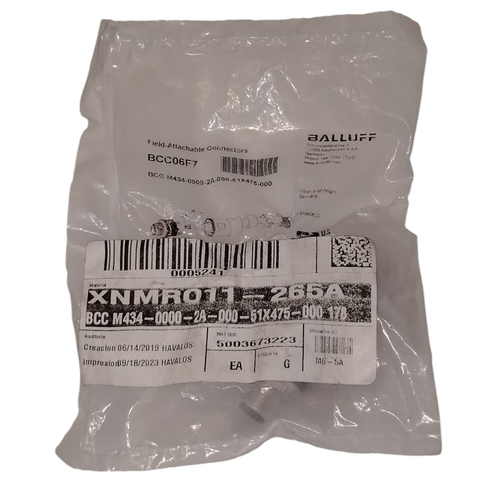 BALLUFF BCC06F7 BCC M434-0000-2A-000-51X475-000 Conector