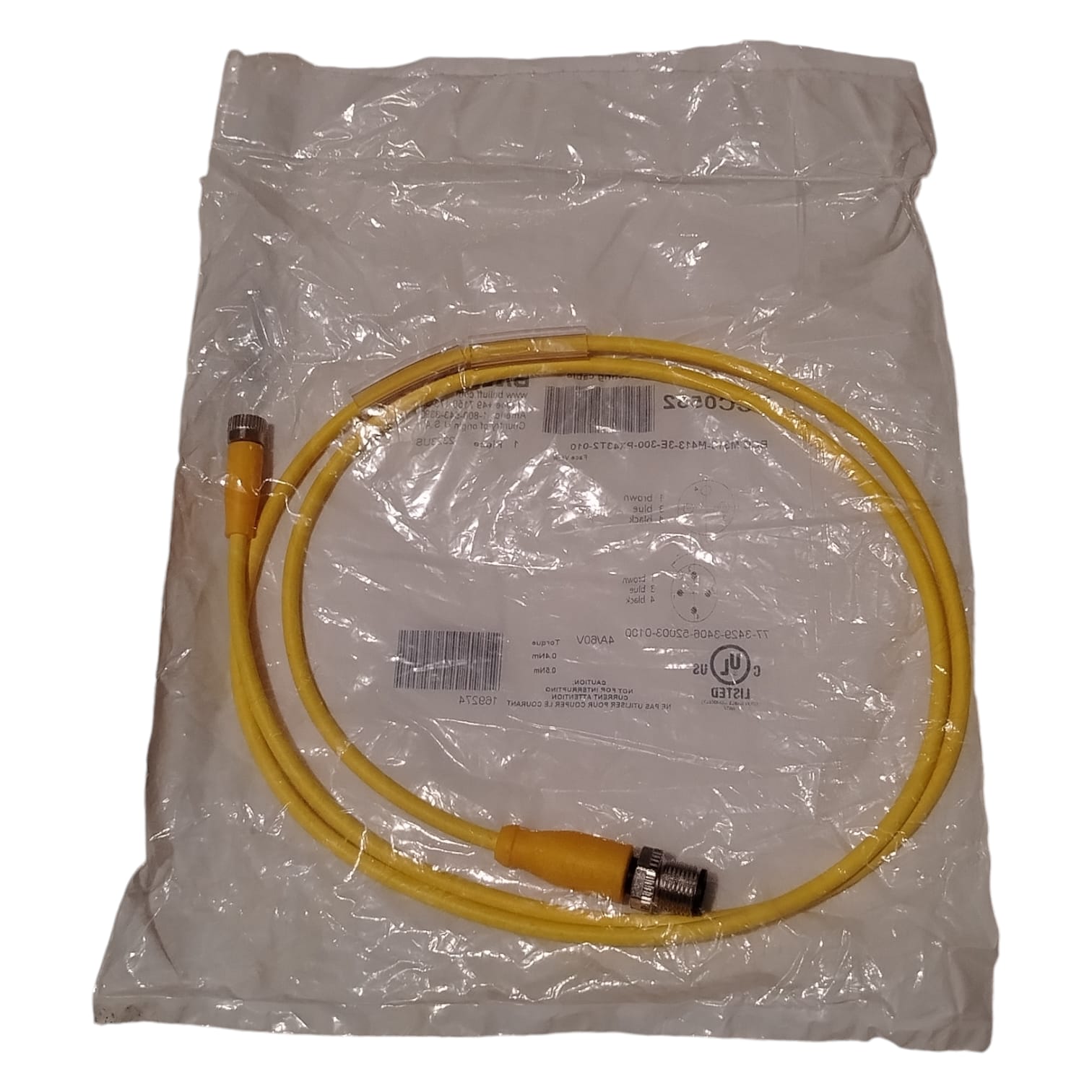 BALLUFF BCC0532 BCC M313-M413-3E-300-PX43T2-010 Cable de conexión
