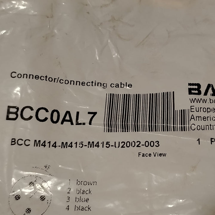 BALLUFF BCC0AL7 BCC M414-M415-U2002-003 Cable de conexión