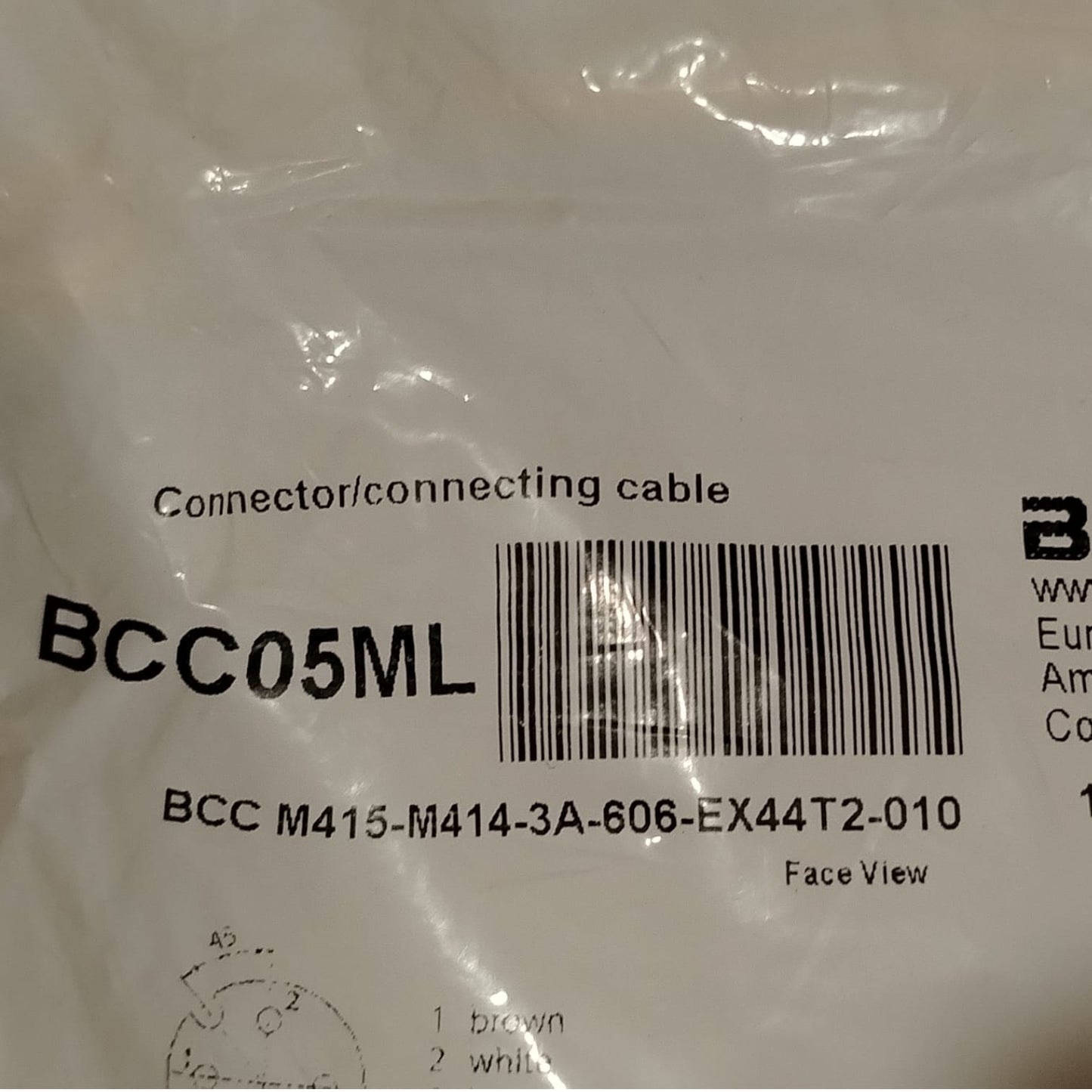 BALLUFF BCC05ML BCC M415-M414-3A-606-EX44T2-010 Cable de conexión
