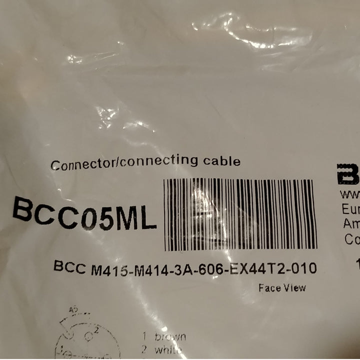 BALLUFF BCC05ML BCC M415-M414-3A-606-EX44T2-010 Cable de conexión