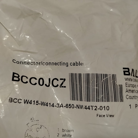 BALLUFF BCC0JCZ BCC W414-3A-650-NW44T2-010 Cable de conexión.