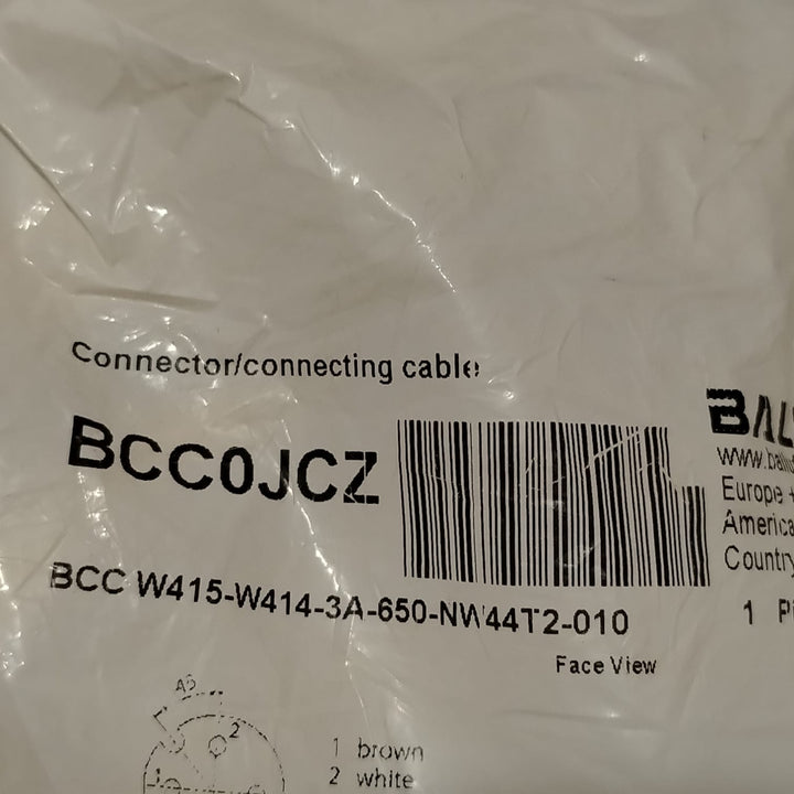 BALLUFF BCC0JCZ BCC W414-3A-650-NW44T2-010 Cable de conexión.