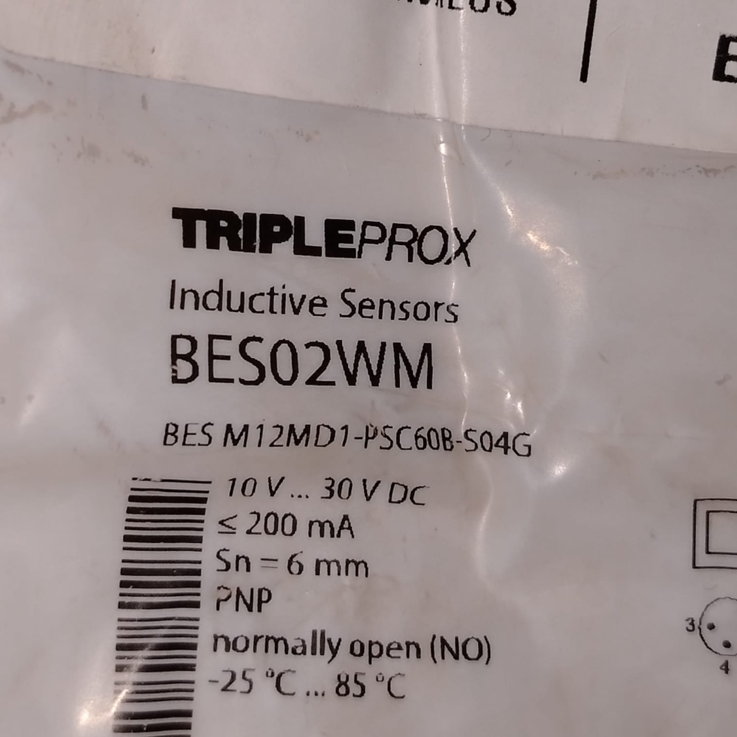 BALLUFF BES02WM Sensor inductivo