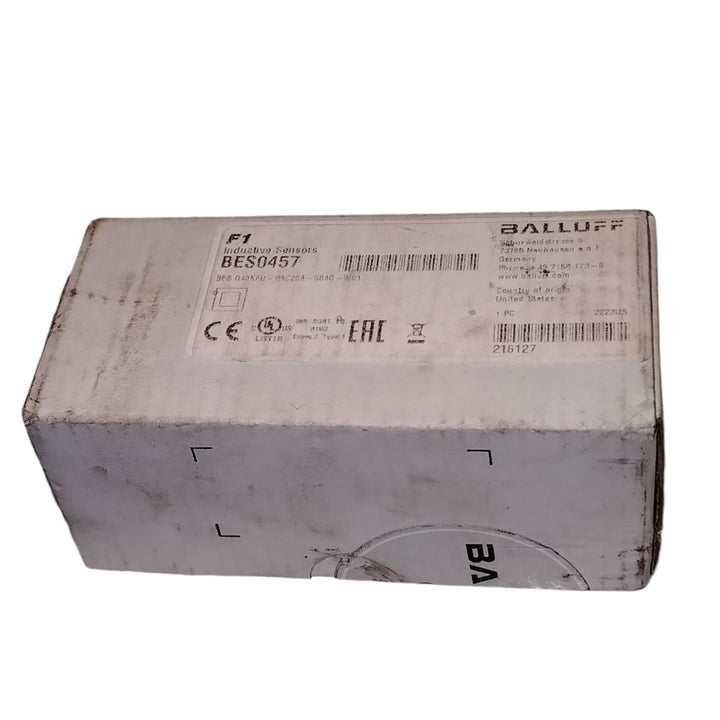 BALLUFF Bes0457 Bes Q40kfu-pac20a-s04g-w01 Sensor inductivo