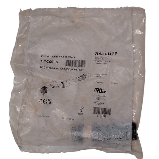 BALLUFF BCC06F6 BCC M435-0000-1A-000-51X475-000 Conector